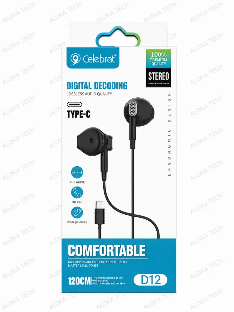 CELEBRAT D12 TYPE-C HANDFREE