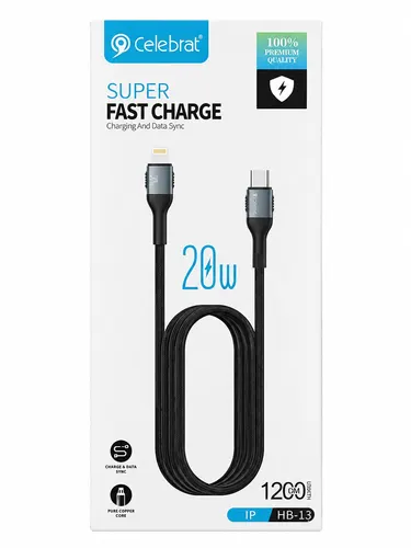 CELEBRAT HB-13 TYPE-C TO LIGHTING DATA CABLE