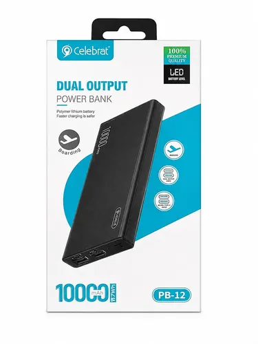 CELEBRAT PB-12 10000MAH POWER BANK