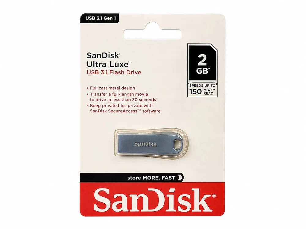 SANDISK 2GB FALSH DRIVE