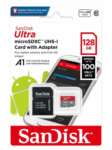 SANDISK 128GB SD CARD