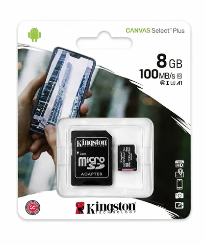 KINGSTON 8GB SD CARD