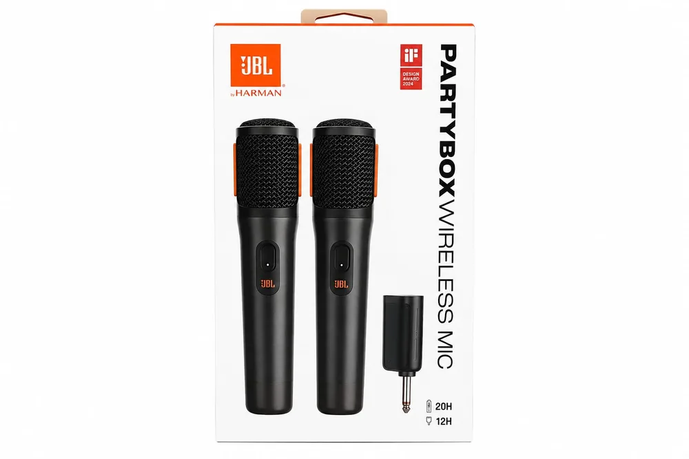 JBL PARTY BOX WIRELESS MIC