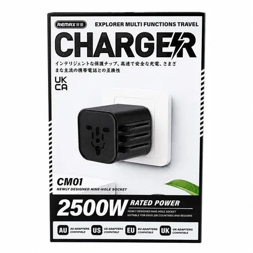 REMAX CM01 INYERNATIONAL ADAPTER